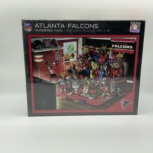Official Atlanta Falcons Purebred Fans 500 Piece Puzzle